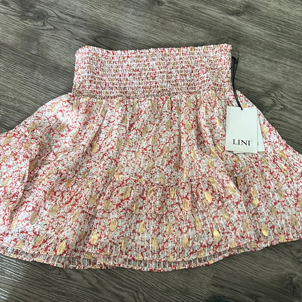 Never worn LINI mini skirt